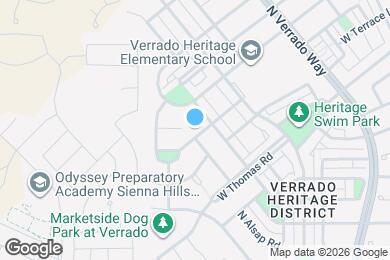 Map image of the property - 20996 W White Rock Rd