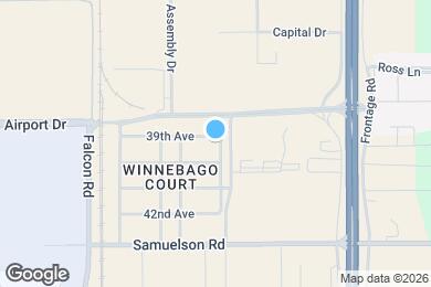 Map image of the property - Immaculate 2 Ranch Style Bedroom Duplex