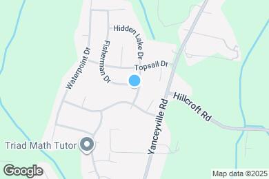 Map image of the property - 5605 Hidden Lake Dr