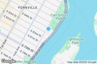 Map image of the property - 85 East End Ave