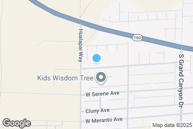 Map image of the property - 10132 W Oleta Ave