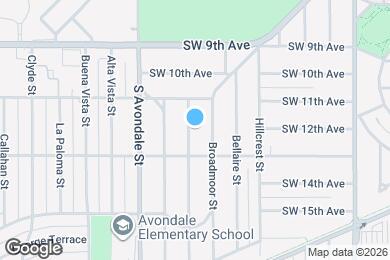 Map image of the property - 1111 S Rosemont St