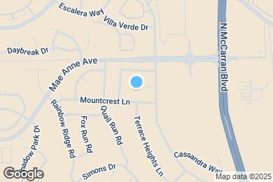 Map image of the property - 5242 Sierra Highlands Ct