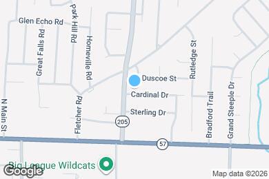 Map image of the property - 416 Cardinal Dr