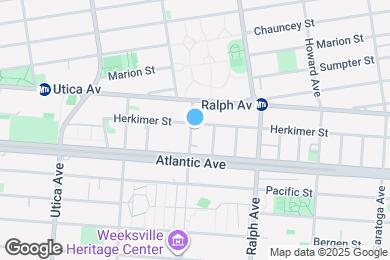 Map image of the property - 870 Herkimer St