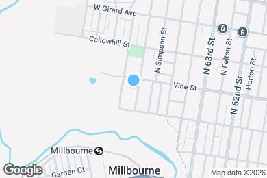 Map image of the property - 226 N 65th St