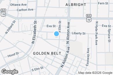 Map image of the property - 737 Hopkins St