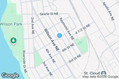 Map image of the property - 433 5th Ave NE