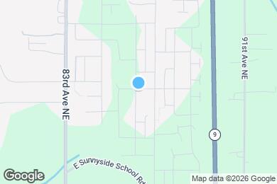 Map image of the property - 4931 86th Ave NE