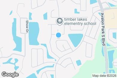 Map image of the property - 13544 Hidden Forest Cir