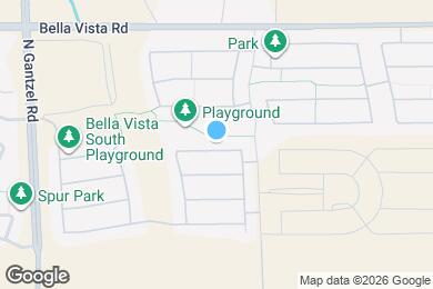 Map image of the property - 2726 E Desert Rose Trail