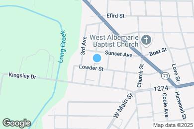 Map image of the property - 1610 Lowder St