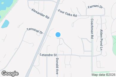 Map image of the property - 1633 City View Dr