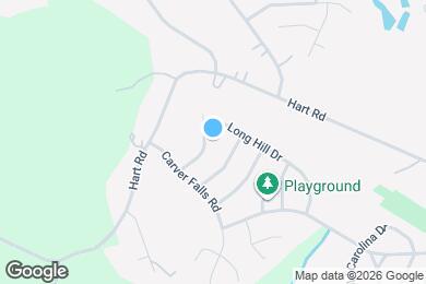 Map image of the property - 1610 Bitter Creek Dr