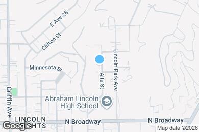 Map image of the property - 2715 Alta St