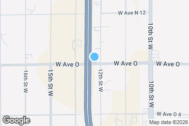 Map image of the property - 1209 W Ave Q 1