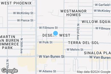 Map image of the property - Bella Vista Apartments