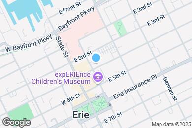 Map image of the property - 110 E 4th St