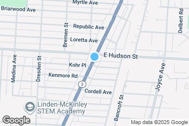 Map image of the property - 2258 Cleveland Ave