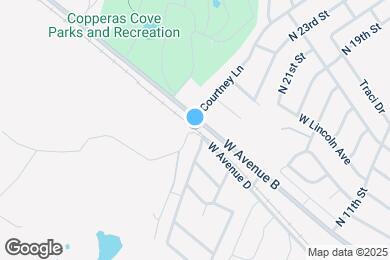 Map image of the property - 1312 W Avenue D