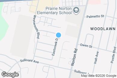 Map image of the property - 224 Eastcreek Dr