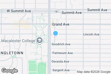 Map image of the property - 1560 Lincoln Ave