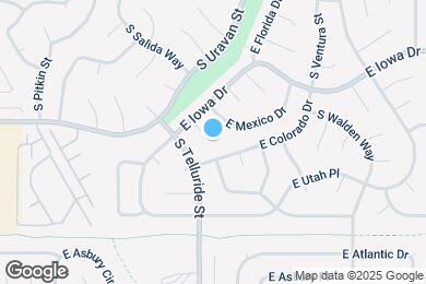 Map image of the property - 17768 E Montana Pl