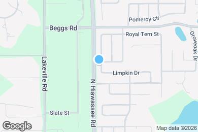Map image of the property - 6878 Limpkin Dr