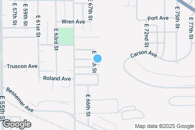 Map image of the property - 3085 E 67th St