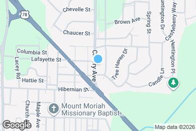 Map image of the property - 609 Cherry Ave