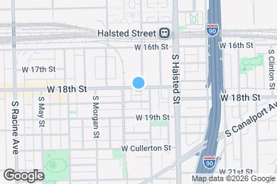 Map image of the property - 903 W 18th St