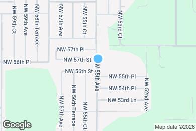Map image of the property - 5623 NW 55th Ave