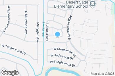 Map image of the property - 9647 W Touchstone Dr