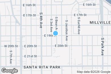 Map image of the property - 416 E 19th St