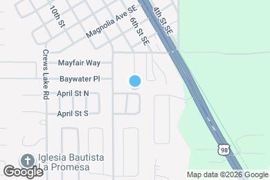 Map image of the property - 4324 Hedge Dr N