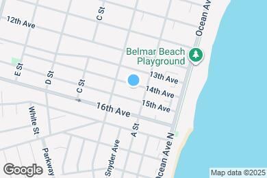Map image of the property - 213 14th Ave