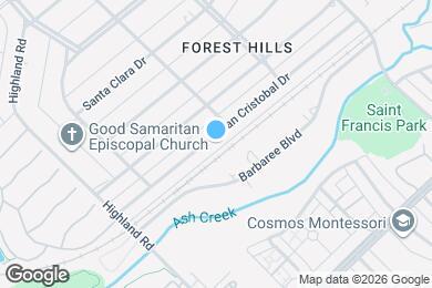 Map image of the property - 8172 San Cristobal Dr