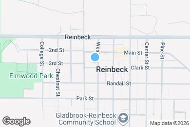 Map image of the property - 601 Clark St