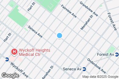 Map image of the property - 506 Onderdonk Ave