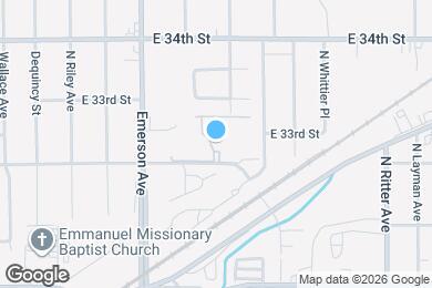 Map image of the property - Hawthorne Place Apartments