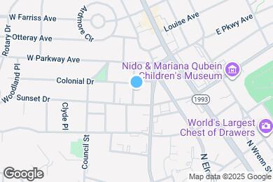 Map image of the property - 808 Carrick St