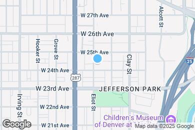 Map image of the property - 2865 W 24th Ave