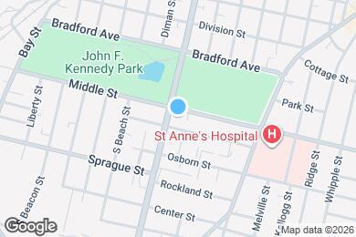 Map image of the property - 533 Middle St