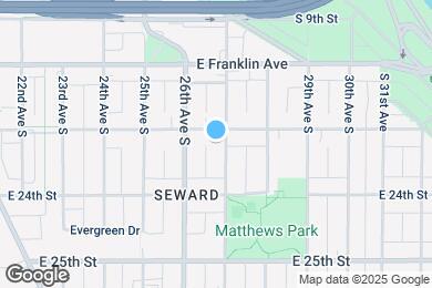 Map image of the property - 2208 27th Ave S