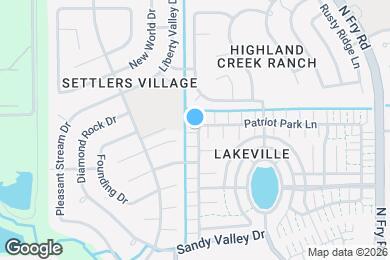 Map image of the property - 6341 Settlers Square Ln