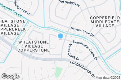 Map image of the property - 16011 Sweetwater Creek Dr