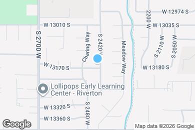 Map image of the property - 13156 S 2420 W