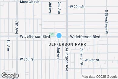Map image of the property - 3408 2nd Ave