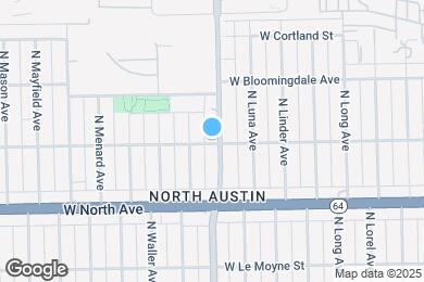 Map image of the property - 5601-5607 W Wabansia Ave