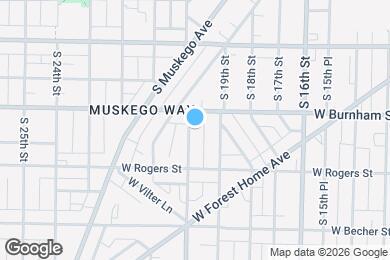 Map image of the property - 1926 S 20th St
